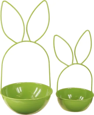 Produktbild von Pflanzschale Hase Osterdeko Frühling Tischdekoration Balkon Garten