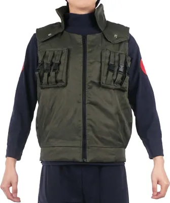 Produktbild von Ninja Weste von Kakashi Hatake | Schutzweste für Chunin & Jonin Kostüm | XXL