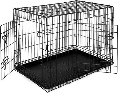 Productafbeelding van Famanu transportbox voor honden, veelzijdig inzetbaar - XL, 92x58x64 cm, zwart