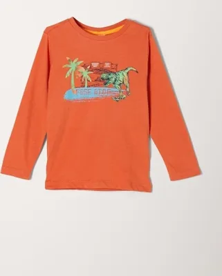 Produktbild von S. Oliver T-Shirt langarm light oran 92/98