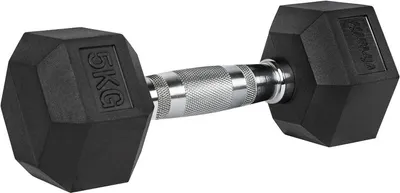 Zdjęcie produktu dla VirtuFit Hexa Dumbbell Pro 5 kg Czarny