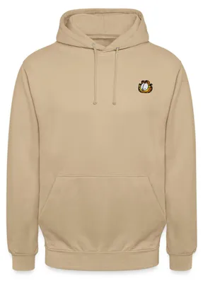 Produktbild von Spreadshirt Garfield Als Stick-Design Uni Hoodie, M, Beige