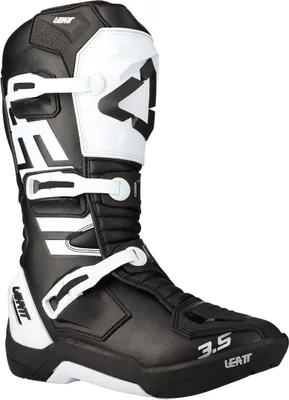 Produktbild von Leatt 3.5 Motocross Stiefel, schwarz/weiß, 45.5