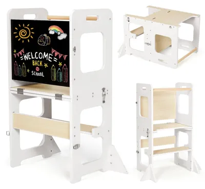 Obrázok produktu pre Multifunkčná Montessori učebná veža pre deti