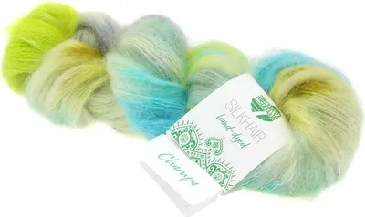 Immagine prodotto di Lana Grossa - Capelli di seta tinti a mano 0607 champa
