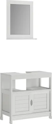 Produktbild von Badmöbel-Set Vicco Vilda Weiß 2 Teile, Model 56275