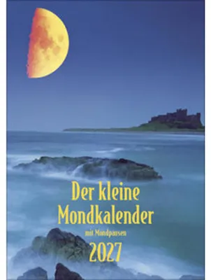 Produktbild von Korsch Mondkalender 2027 – Jahreskalender mit Wochenübersicht, eine Doppelseite pro Woche