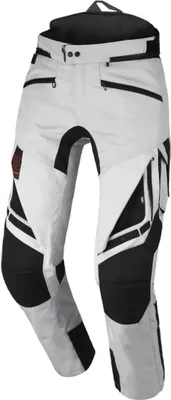 Produktbild von Macna Novado 2.0 NightEye wasserdichte Motorrad Textilhose, hellgrau/schwarz, M
