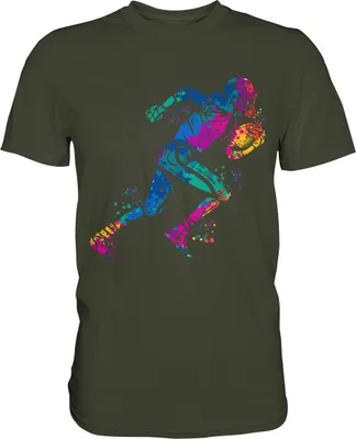 Produktbild von American Football T-Shirt – Urban Khaki / XXL