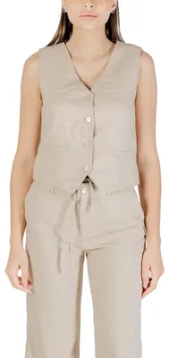 Immagine prodotto di Only Gilet Donna Beige in viscosa - 15338714 - Taglia 42