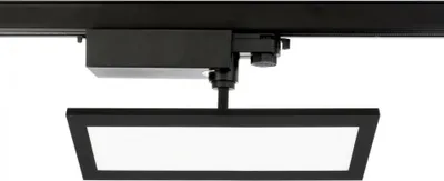 Obrázok produktu pre 3-fázový LED panel #300x110mm, 20W 4000K, čierny.