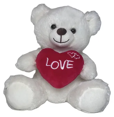 Immagine prodotto di Orsacchiotto di peluche con cuore, 20 cm, peluche, regalo, San Valentino