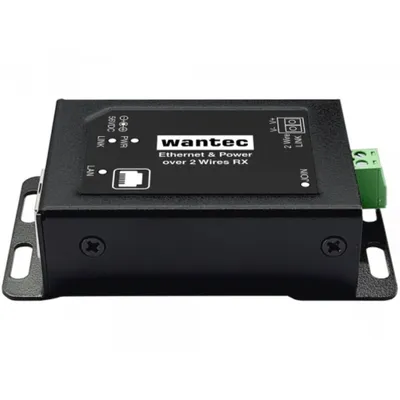 Immagine prodotto di Wantec 5720 Wantec 2wIP E Adapter PoE-Schraubklemme-Switschseite/Sender