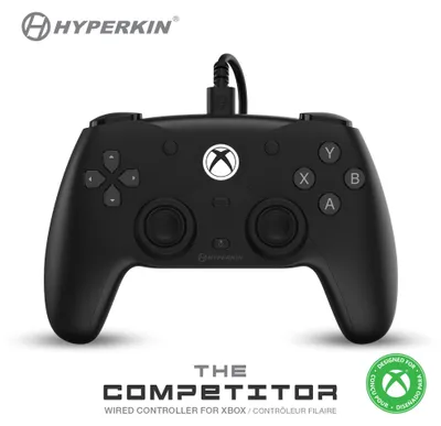 Image de HYPERKIN M01638-BK Hyperkin Controller Competitor schwarz                  XBOX