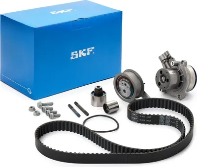 Produktbild von SKF VKMC 01278-2 Zahnriemensatz + Wasserpumpe für VW Golf VII Schrägheck (5G1, BQ1, BE1, BE2) Passat Variant (3G5, CB5) für AUDI A4 Avant (8K5, B8)