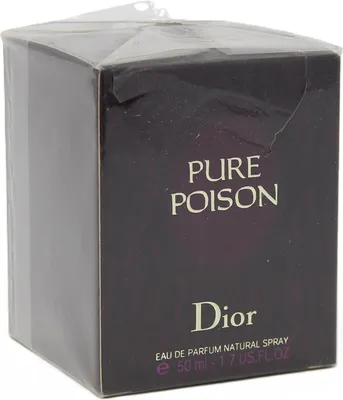 Produktbild von Dior Pure Poison, Frauen, 50 ml, Nicht nachfüllbare Flasche, Bergamotte, Orangenblüte, Moschus