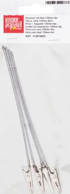 Image de 6XKNORR prandell 212674033 Pince avec tige 120mm
