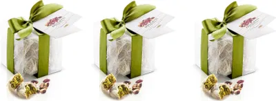 Produktbild von 3x Brontedolci Dolcetti al Pistacchio Weihnachtssüßigkeiten mit Pistazien 150g