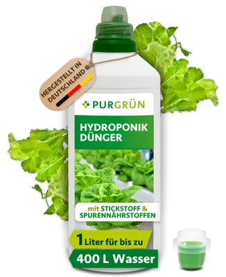 Produktbild von Purgrün Hydroponik-Dünger 1 Liter