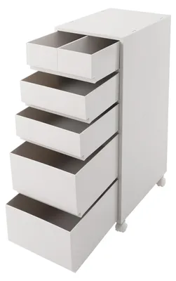 Produktbild von Aufbewahrungsbox mit 6 Schubladen, 65 x 37,5 x 27 cm