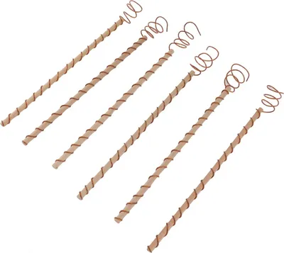 Obrázek produktu pro 6PCS Elektrokulturní kolíky Stabilní podpůrná zahradní anténa Měděná cívka pro pěstování zahradních rostlin Ovoce Zelenina