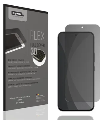 Produktbild von Full Cover Privacy Blickschutzfolie für Infinix GT 50 Pro Folie Anti-Shock