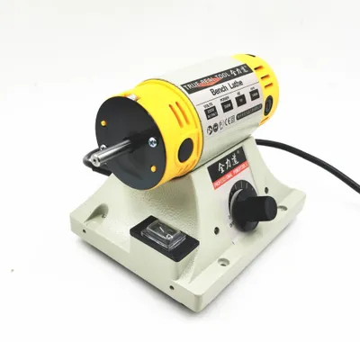Imagen del producto de Pulidora de banco - 350W - 220V - Acero - Para joyería y madera