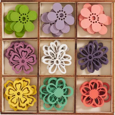 Produktbild von VBS Streuteile Blumen "Malia", 45 Stück