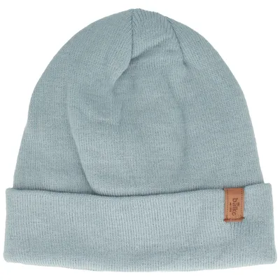 Image de Bonnet en tricot lisse à bord roulé et doublure Thinsulate, bleu, taille unique