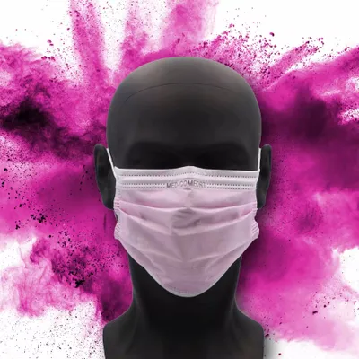 Produktbild von OP Maske, pink, Typ IIR, Med-Comfort