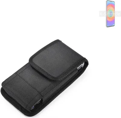 Produktbild von Holster Gürteltasche kompatibel mit Ulefone Note 14 Holster Gürtel Tasche wasserabweisend Handy Hülle Schutz Hülle Outdoor schwarz K-S-Trade