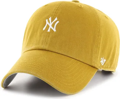 Produktbild von '47 Brand Cap MLB New York Yankees BASE RUNNER '47 Clean Up Goldenrod