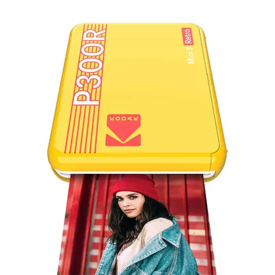 Produktbild von Kodak Mini 3 Retro 4Pass mobiler Fotodrucker retail