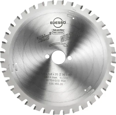 Produktbild von EDESSÖ HW Kreissägeblatt Akku 165 x 1,8 x 20 mm Z36 SWZ