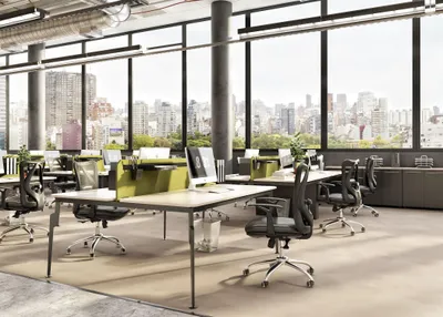Image de Bureau d'ordinateur rectangulaire moderne Tables de bureau design