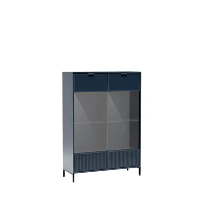 Produktbild von LS-8 Regal, Bücherregal, Vitrinenschrank, Schrank, Glas, Indygo