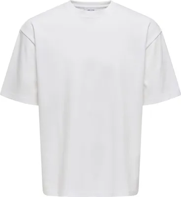 Produktbild von ONLY & SONS Bequemes Rundhals T-Shirt Dropped Shoulder Größe: XXL