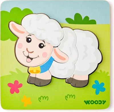 Image de Puzzle Baby - Moutons