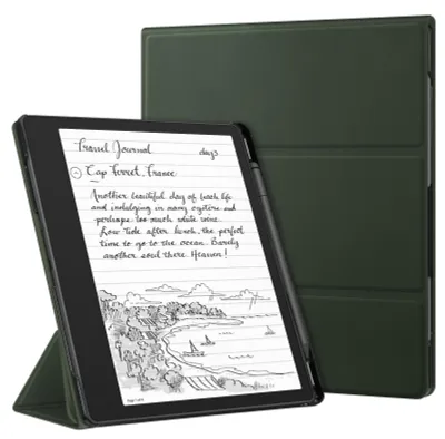 Produktbild von Fintie Hülle für 10,2 Zoll Kindle Scribe 2024/2022 – Alpingrün