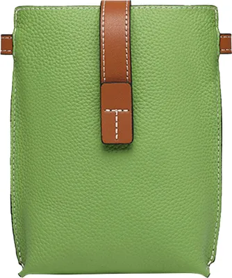 Produktbild von STILVORA Schultertasche Echte Leder, Umhängetasche Damen, Kleine Schultertasche, Crossbody Bag, Handytasche, Uni, Alltag & Trend, vielseitige Tasche, Grün