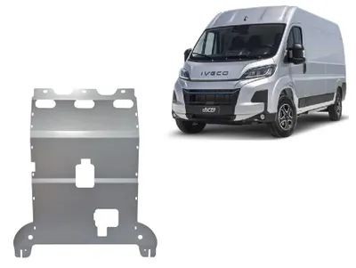 Produktbild von Aluminium Unterfahrschutz für Motor und Getriebe für den Iveco eSuperJolly - 2025 - 2026