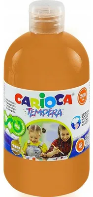 Obrázek produktu pro Carioca Temperová barva, světle hnědá, 500 ml, malířská barva