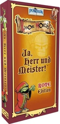 Imagen del producto de PG001 - ¡Sí, señor y señora! (Edición roja) - Juego de cartas, de 4 a 16 jugadores, a partir de 8 años (versión alemana)