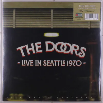 Produktbild von The Doors: Live In Seattle 1970 (180g) (Grey Marbled Vinyl)