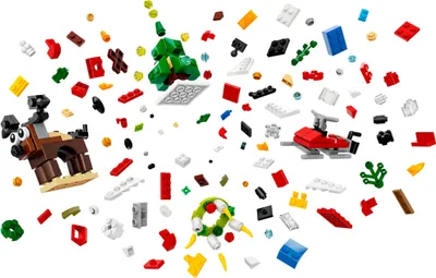 Produktbild von LEGO® 40253 Weihnachtlicher Bauspaß