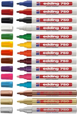 Produktbild von Edding 750 Schwarz 10 Stück(e)