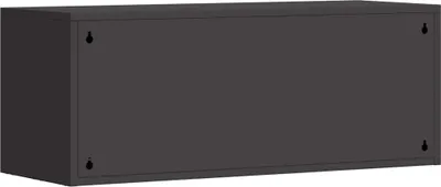 Zdjęcie produktu dla Szafka ścienna do garażu Czarny 90 x 33 x 35 cm