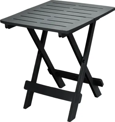 Produktbild von Klapptisch TEVERE in anthrazit - 79 cm - Beistelltisch Garten Tisch Camping