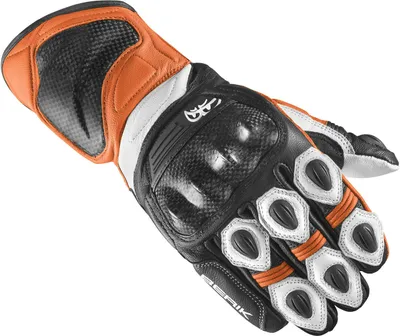 Produktbild von Berik TX-1 Pro Motorradhandschuhe, schwarz/weiß/orange, S