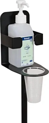 Image de EUROLITE Desinfektionsständer schwarz (80703005)